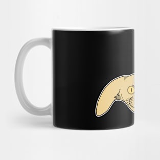 cute brown fannec fox face Mug